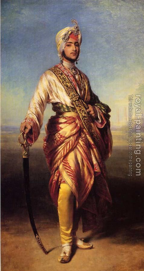 Franz Xavier Winterhalter : The Maharajah Duleep Singh